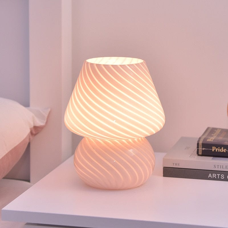 Mushroom Glass LED Bed Lamp - HomeRelaxOfficial
