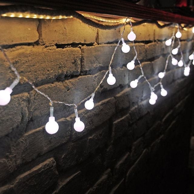 Fairy LED Globe String Lights - White / 40ft | 100 LEDs - HomeRelaxOfficial