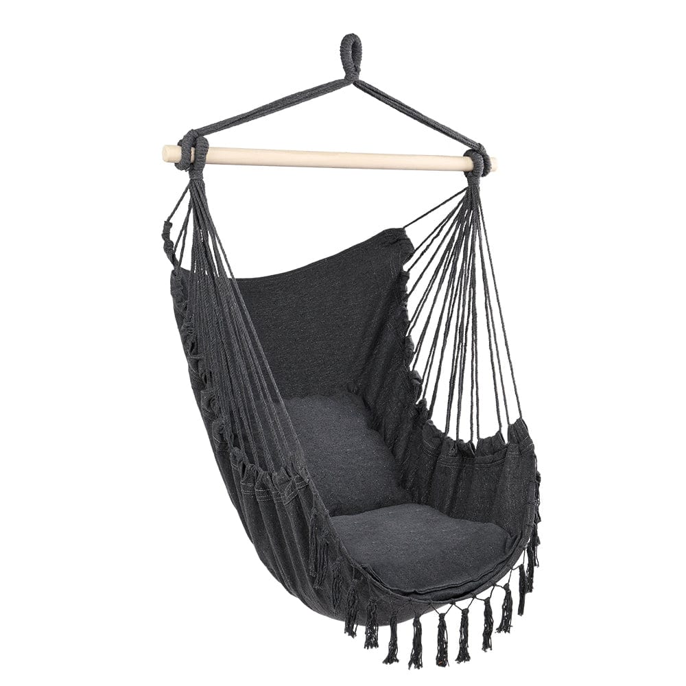 Hanging Hammock Chair - Gray - HomeRelaxOfficial