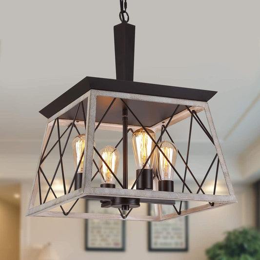 Farmhouse Style Chandelier - Default Title - HomeRelaxOfficial