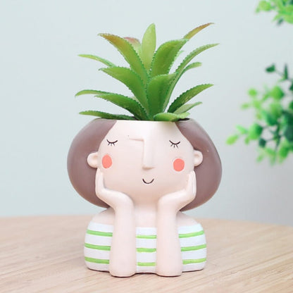 Mini Succulent Planter - Green - Vases - HomeRelaxOfficial