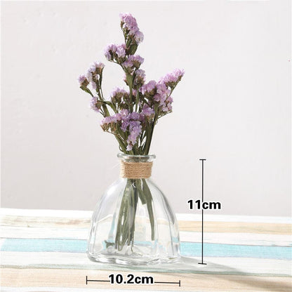 European style household glass vase - Bigbottomvase - Vases - HomeRelaxOfficial