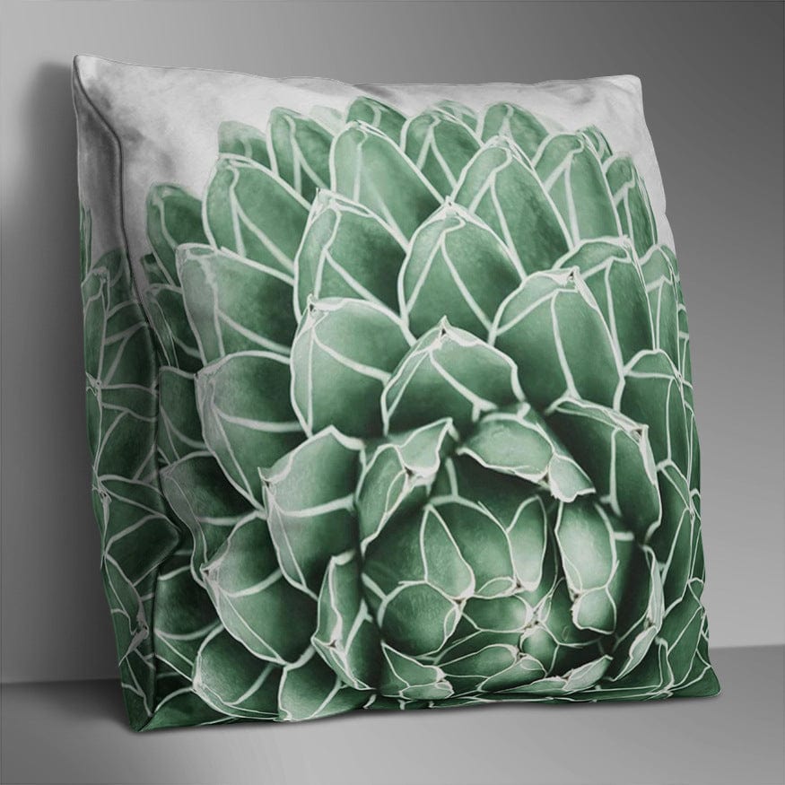 Green Plant Cushion Cover - Succulent / 45X45CM - Cushion Covers - HomeRelaxOfficial