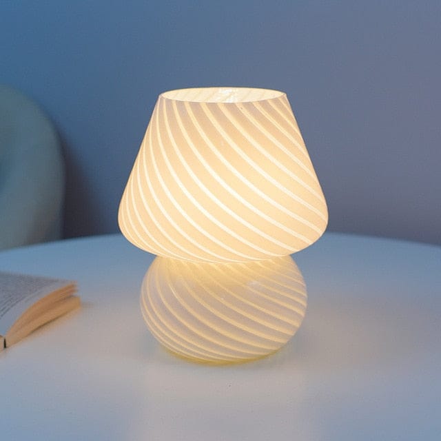 Mushroom Glass LED Bed Lamp - HomeRelaxOfficial