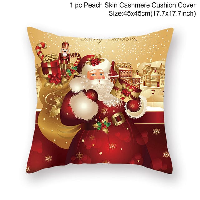 Christmas Cushion Covers - Variation #26 / 17.7" x 17.7" || 45cm x 45cm - HomeRelaxOfficial