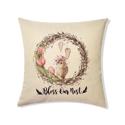 Easter Cushion Covers - Color4 / 45X45CM - Cushion Covers - HomeRelaxOfficial