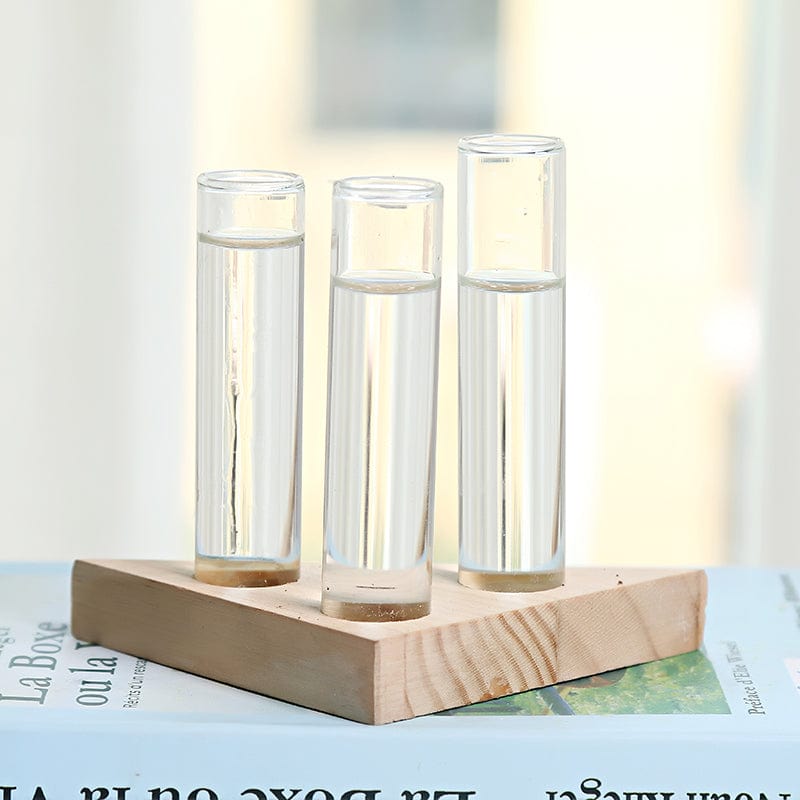 Glass hydroponic vase indoor small vase - 4style - Vases - HomeRelaxOfficial