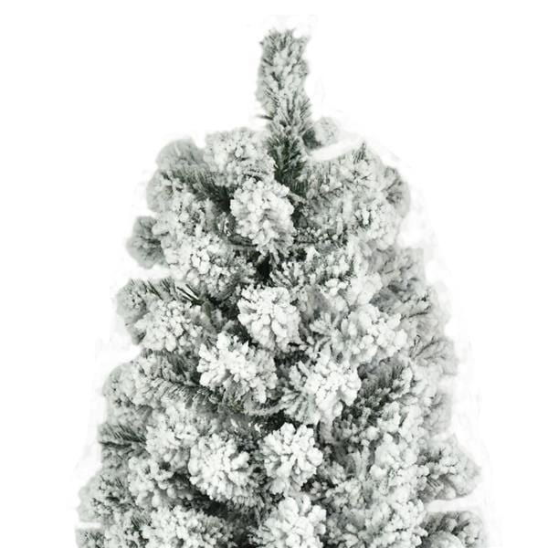 Flocked Pencil Christmas Tree - 7.5ft - HomeRelaxOfficial