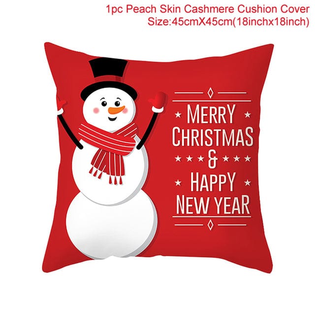 Christmas Cushion Covers - Variation #6 / 17.7" x 17.7" || 45cm x 45cm - HomeRelaxOfficial