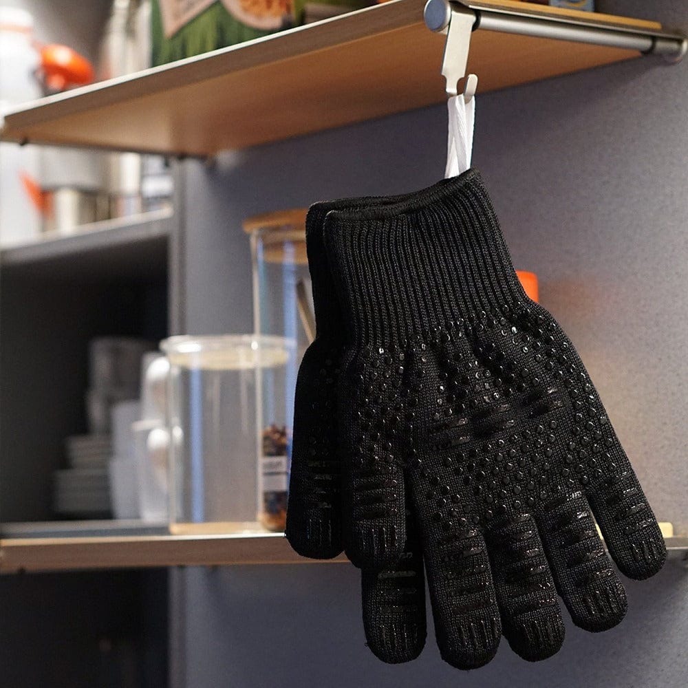 High Temperature BBQ Gloves (Up To 932°F/ 500°C) - Black symbol 1pcs - HomeRelaxOfficial