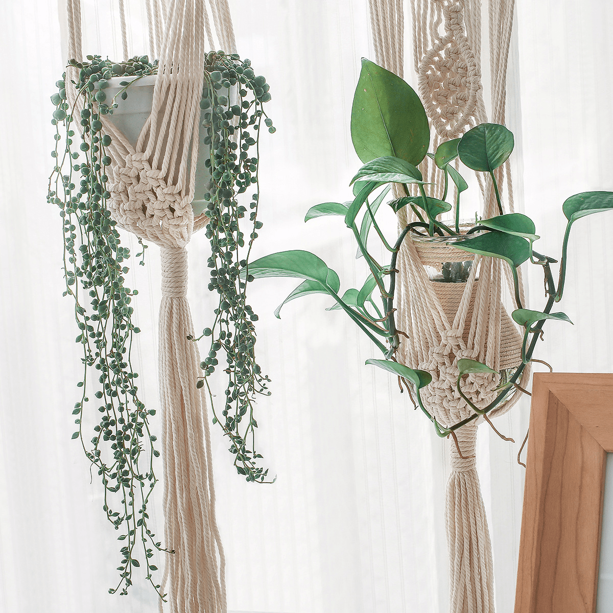Flower Pot Hanger - Wall Decoration - HomeRelaxOfficial