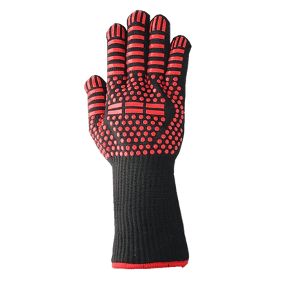 High Temperature BBQ Gloves (Up To 932°F/ 500°C) - Red symbol 1pcs - HomeRelaxOfficial