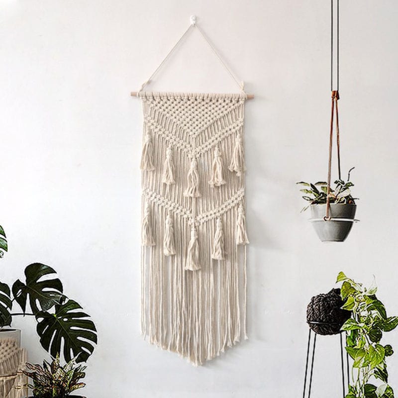 Hand-woven Wall Hanging Decorative Tapestry Wall Cloth Covering Hanging Cloth - S - Wall Decoration - HomeRelaxOfficial