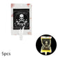 Halloween Blood Bags for Drinks - 5x Poison Blood Bags - HomeRelaxOfficial