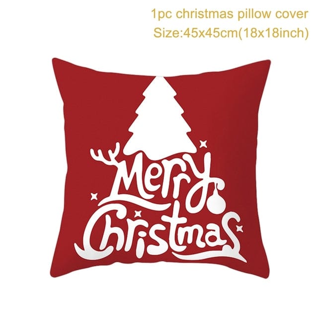 Christmas Cushion Covers - Variation #12 / 17.7" x 17.7" || 45cm x 45cm - HomeRelaxOfficial