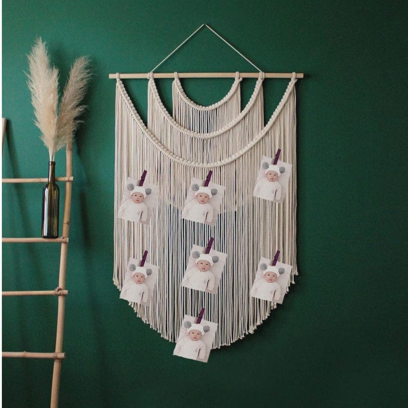Simple Modern Hand-woven Photo Wall Hanging Ornaments - Wall Decoration - HomeRelaxOfficial