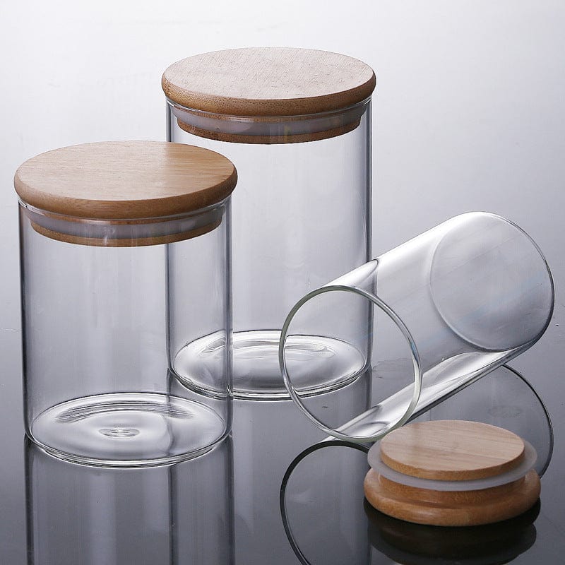 Room glass storage jar - Kitchen - HomeRelaxOfficial