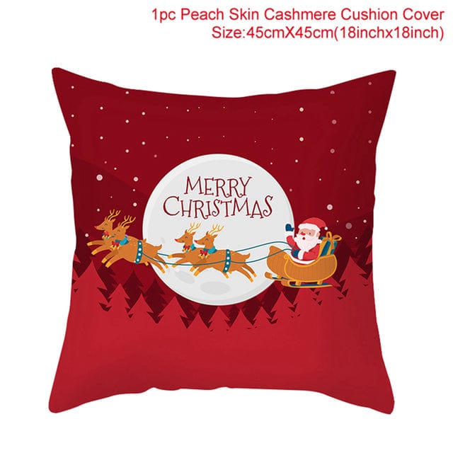 Christmas Cushion Covers - Variation #11 / 17.7" x 17.7" || 45cm x 45cm - HomeRelaxOfficial