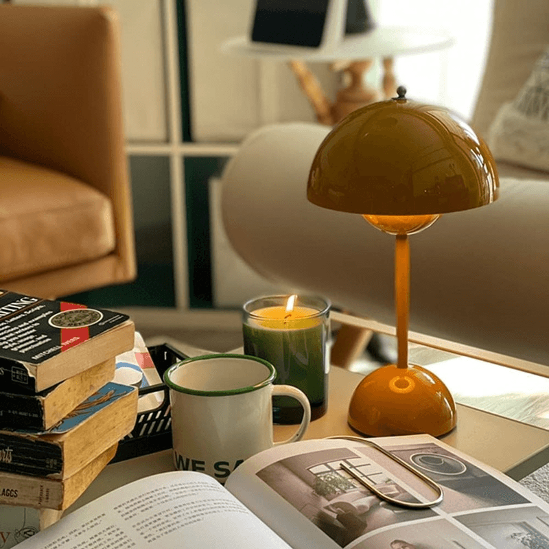 Rechargeable Mushroom Table Lamp