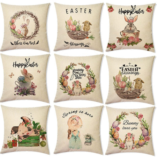 Easter Cushion Covers - Cushion Covers - HomeRelaxOfficial