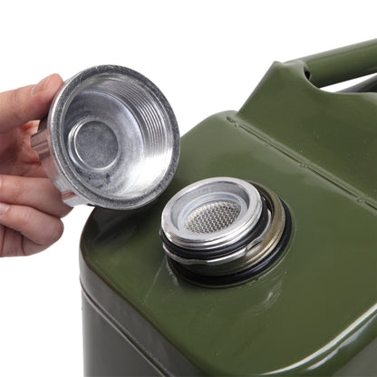 20L Standard Cold-rolled Plate Petrol Diesel Can Gasoline Bucket with Oil Pipe Army Green