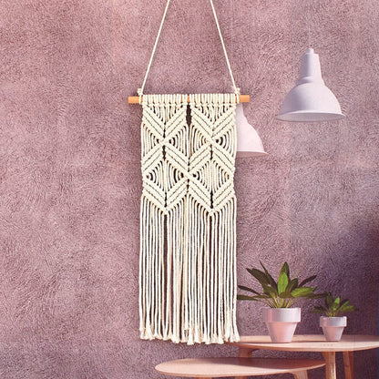 Hand-woven Wall Hanging Decorative Tapestry Wall Cloth Covering Hanging Cloth - E - Wall Decoration - HomeRelaxOfficial