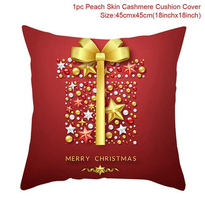 Christmas Cushion Covers - Variation #3 / 17.7" x 17.7" || 45cm x 45cm - HomeRelaxOfficial