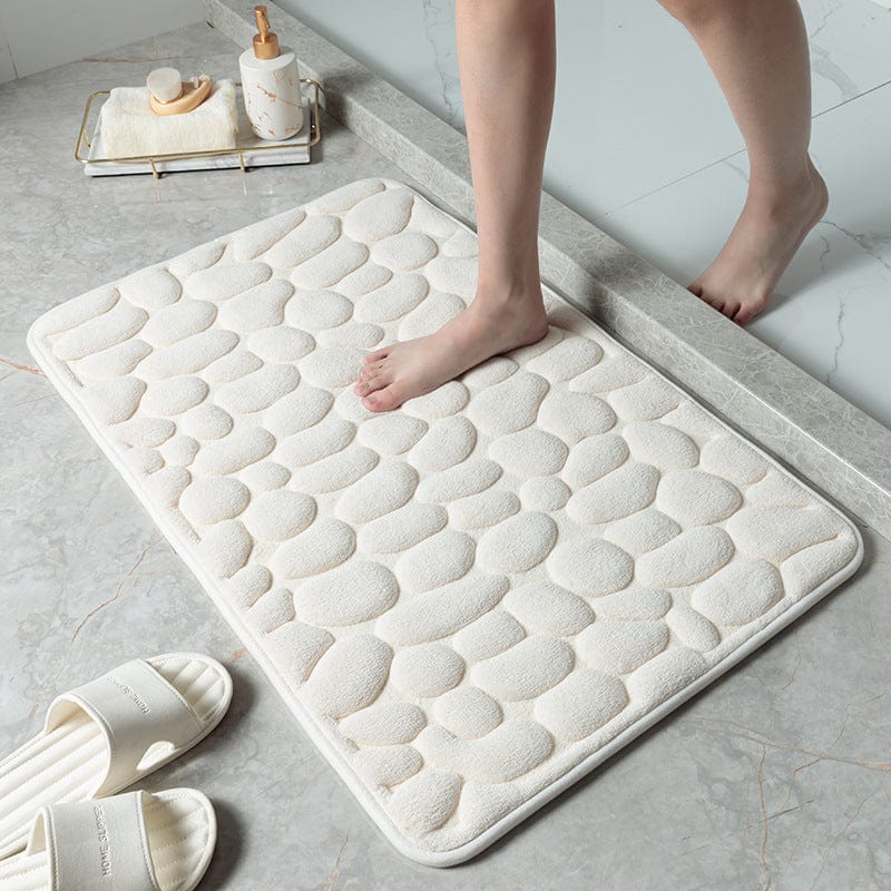 Soft Non-Slip Bath Mat - Milky white / 20" x 32" - Bathroom - HomeRelaxOfficial