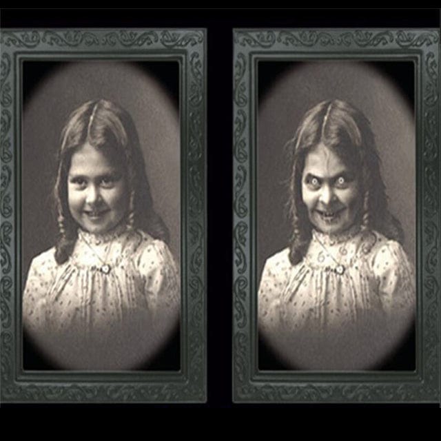 3D Halloween Face Changing Ghost Portrait - 11" X 8.6" / 28 - HomeRelaxOfficial