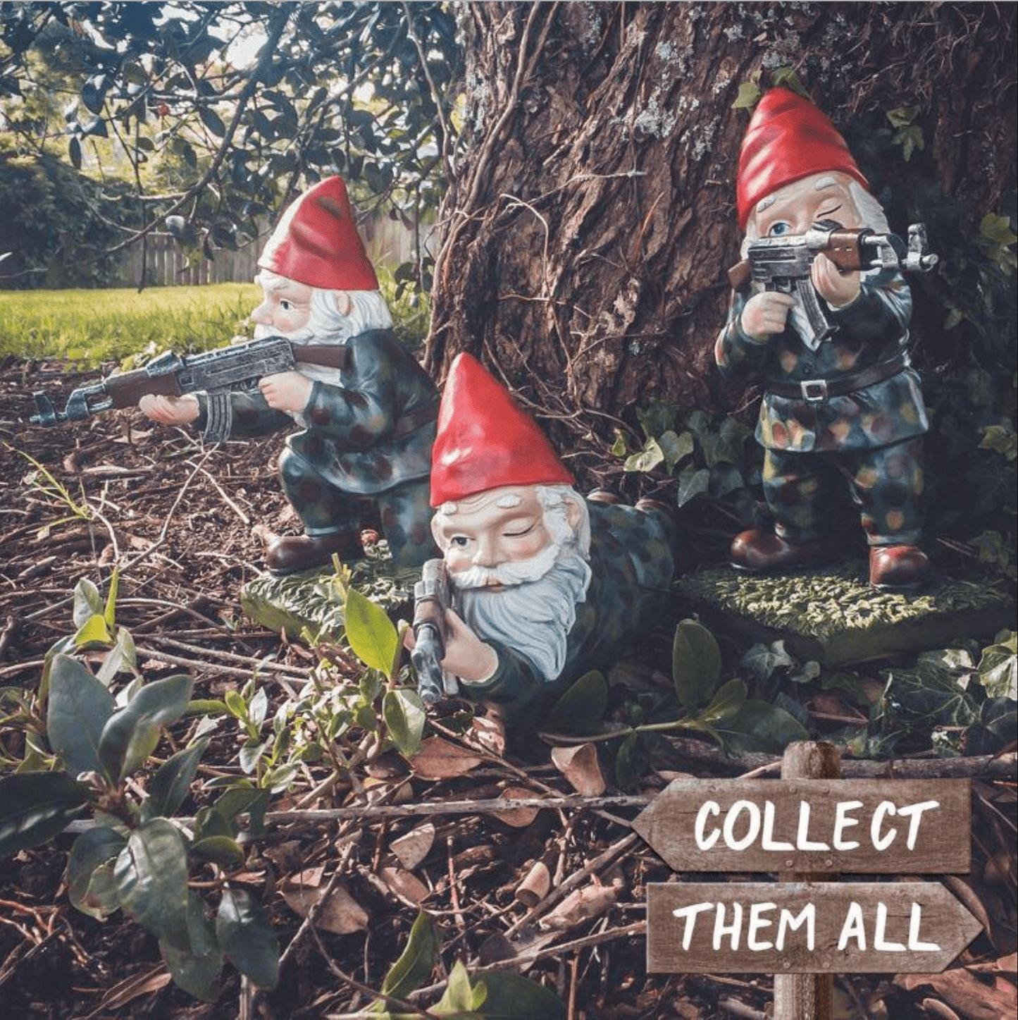 Army Garden Gnomes - Garden Decor - HomeRelaxOfficial