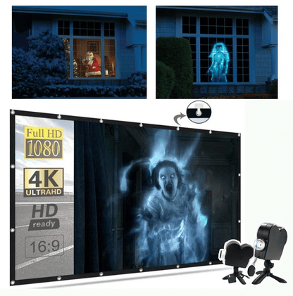 Halloween & Christmas Window Projector (12 Movies Included) - 0 - HomeRelaxOfficial