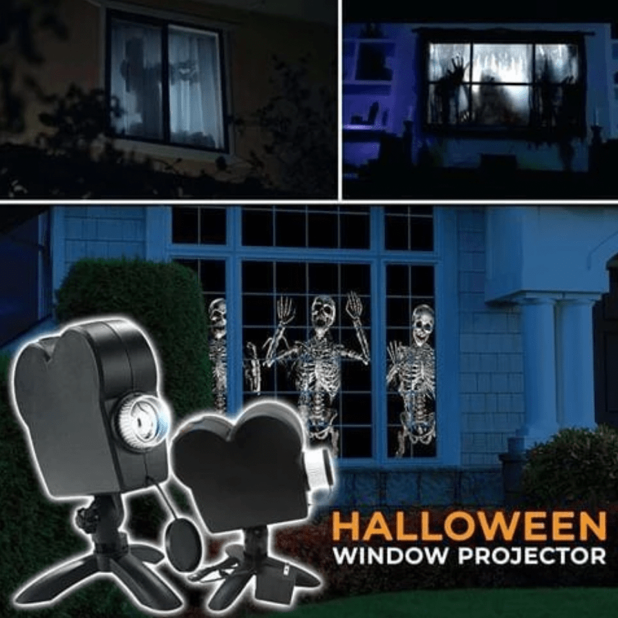 Halloween & Christmas Window Projector (12 Movies Included) - 0 - HomeRelaxOfficial