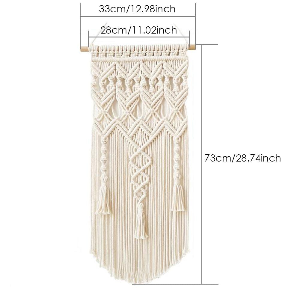 Handwoven Macrame Wall Hanging - 0 - HomeRelaxOfficial
