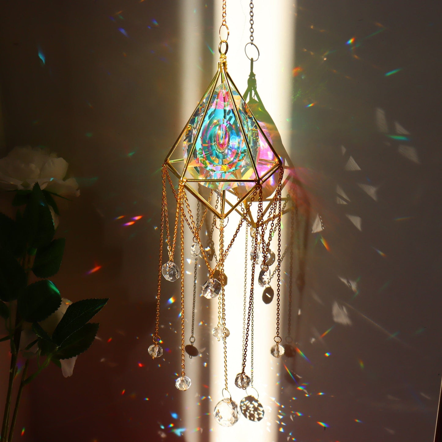 Nordic Crystal Wind Chime