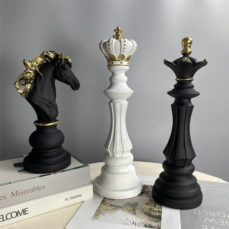 Chess Sculpture - 0 - HomeRelaxOfficial