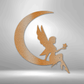Fairy Moon - Steel Sign