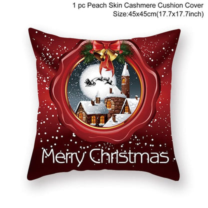 Christmas Cushion Covers - Variation #23 / 17.7" x 17.7" || 45cm x 45cm - HomeRelaxOfficial