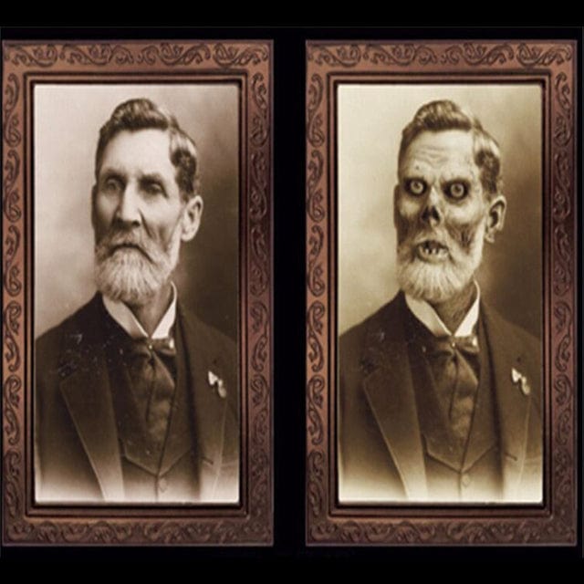 3D Halloween Face Changing Ghost Portrait - 11" X 8.6" / 9 - HomeRelaxOfficial