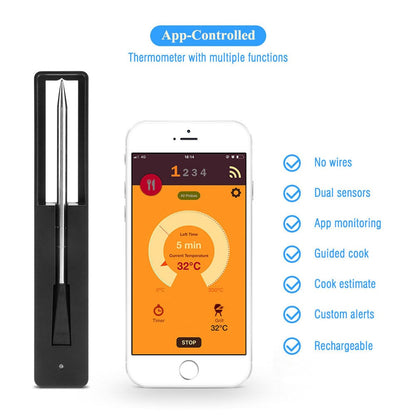 ThermoMeat™ - Wireless Meat Thermometer (Free Heat Gloves With Your Order) - HomeRelaxOfficial