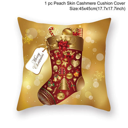 Christmas Cushion Covers - Variation #29 / 17.7" x 17.7" || 45cm x 45cm - HomeRelaxOfficial