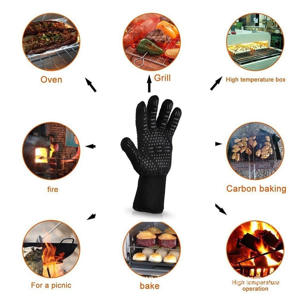 High Temperature BBQ Gloves (Up To 932°F/ 500°C) - HomeRelaxOfficial