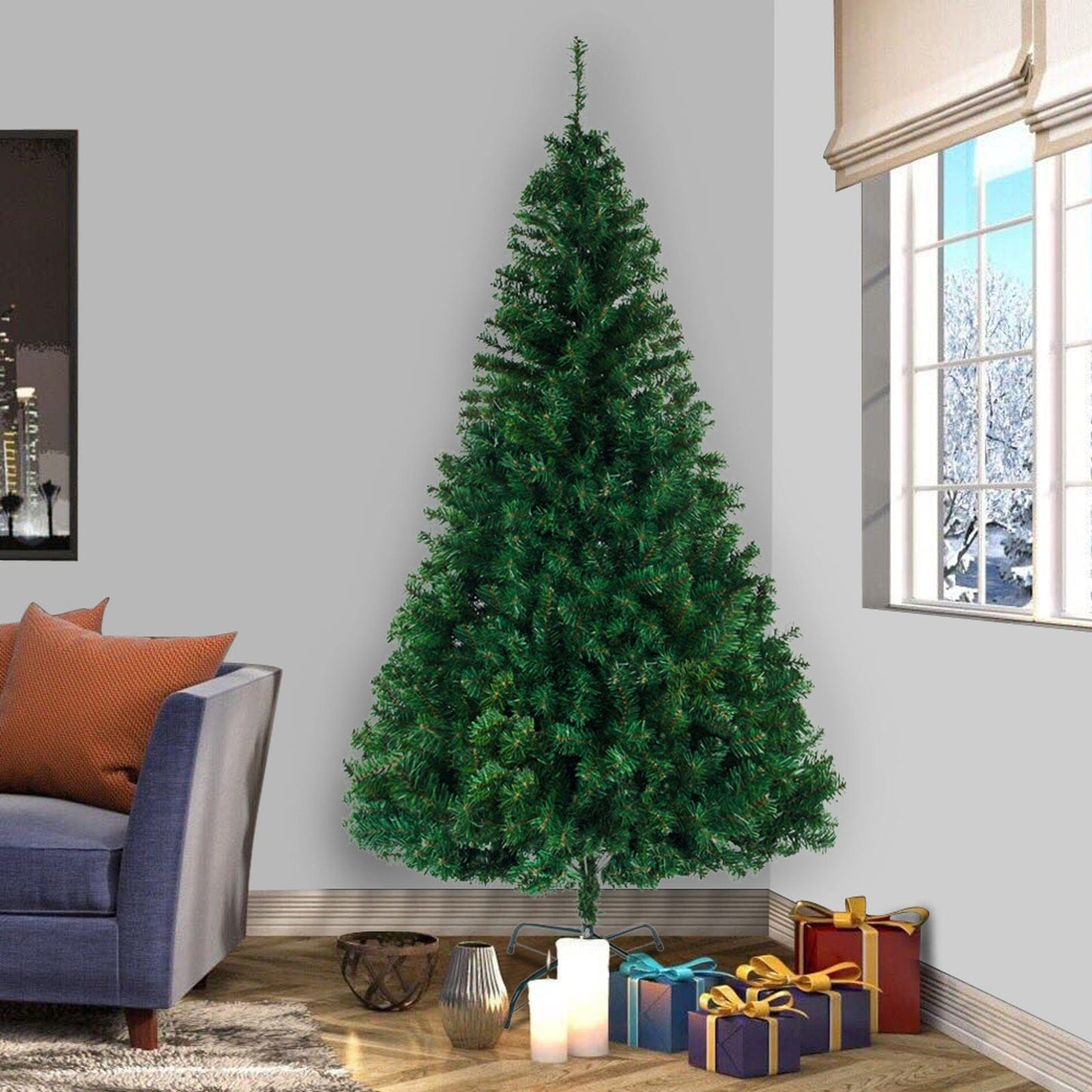 Artificial Christmas Tree - 8ft | 1138 Branches - HomeRelaxOfficial