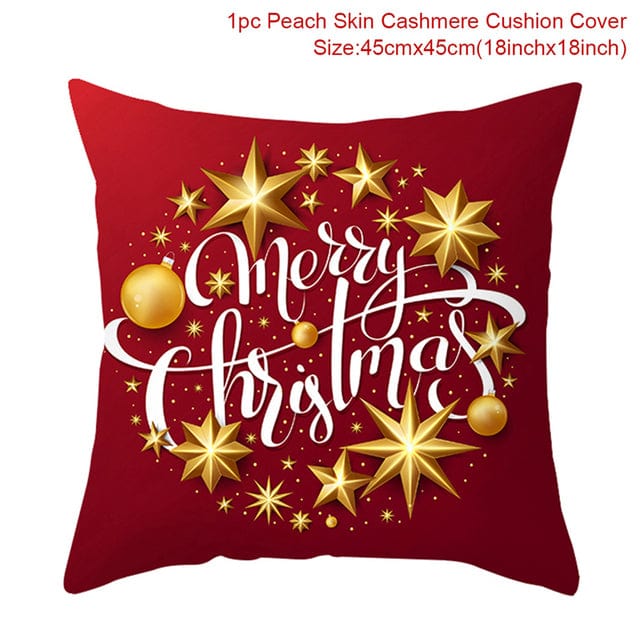 Christmas Cushion Covers - Variation #2 / 17.7" x 17.7" || 45cm x 45cm - HomeRelaxOfficial