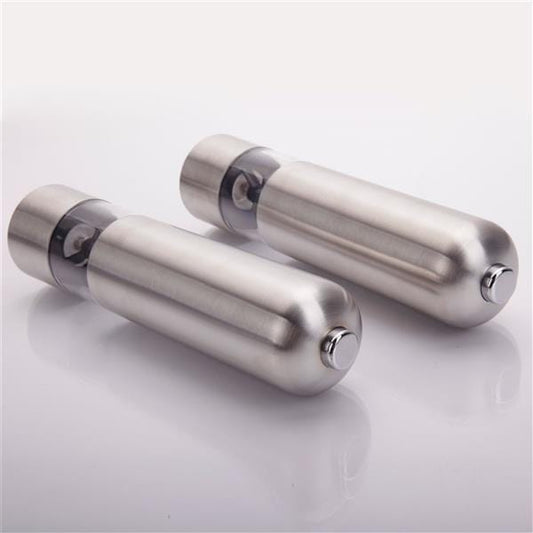 Electric Salt And Pepper Grinders - 2pcs Stainless Steel - HomeRelaxOfficial
