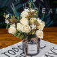 Artificial Flower Artificial Flower Wedding Artificial Flower Silk Cloth - White - Artificial Flower - HomeRelaxOfficial