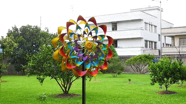 Colorful Flower Wind Spinner - HomeRelaxOfficial