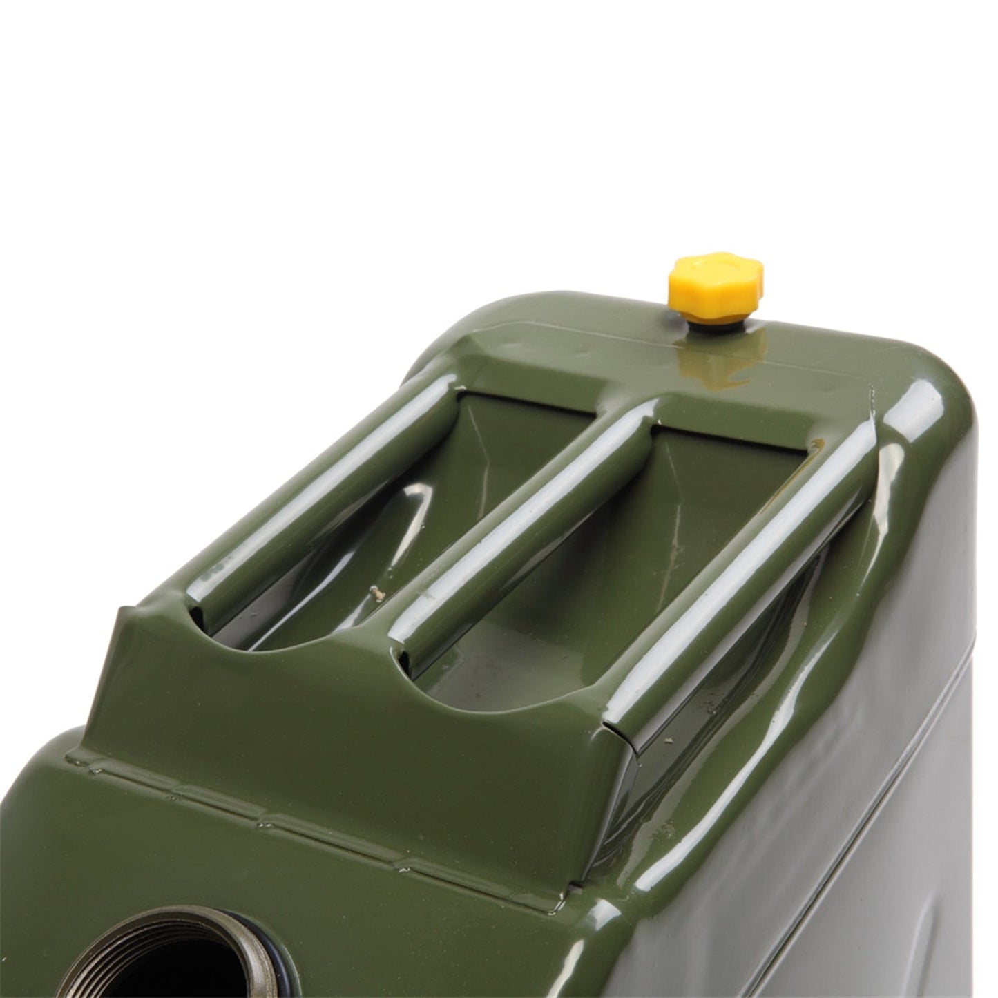 20L Standard Cold-rolled Plate Petrol Diesel Can Gasoline Bucket with Oil Pipe Army Green